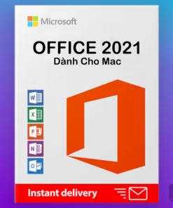 Key Phần Mềm Office 2021 Dành Cho Máy Mac (MacOS) - Giao Nhanh 5 Phút