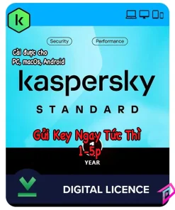 Mã Kích Hoạt Kaspersky Standard - Mua Phần Mềm Diệt Virus Kaspersky Bản Quyền
