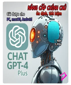 Nâng Cấp Tài Khoản ChatGPT Plus 5 Chính Chủ Giá Tốt – Tiết Kiệm, Riêng Tư Cho Công Việc