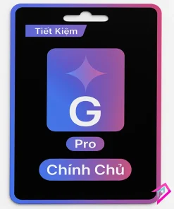 Tài Khoản Gemini Pro – Chính Chủ – Giá Tốt – Kèm Quà Tặng Google One